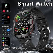 🕒 Montre Intelligente GPS Militaire Étanche – Endurcie pour l’action, pensée pour la précision